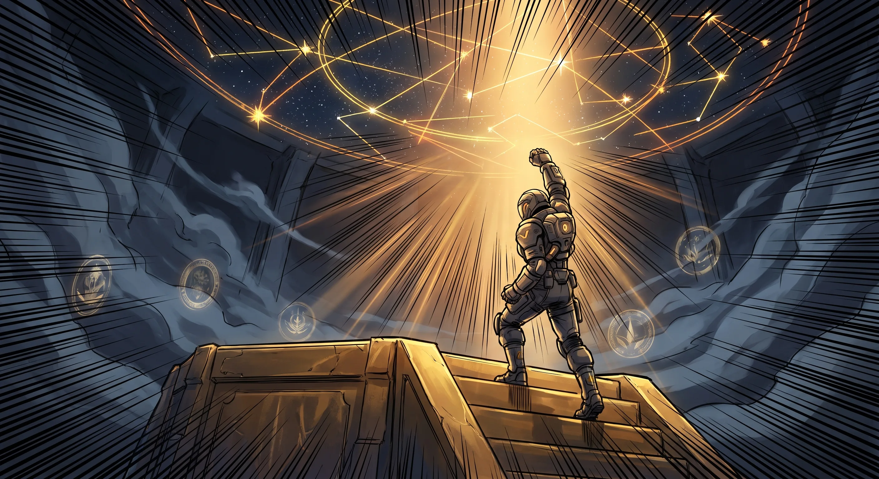 Patch 0.15.0: The Reward Podium Patch-Heldengrafik