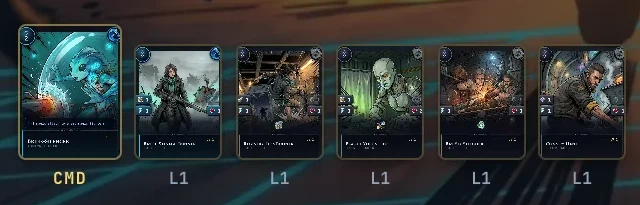 A brawl roster on the showdown screen, every fighter tagged with the level it will actually fight at.