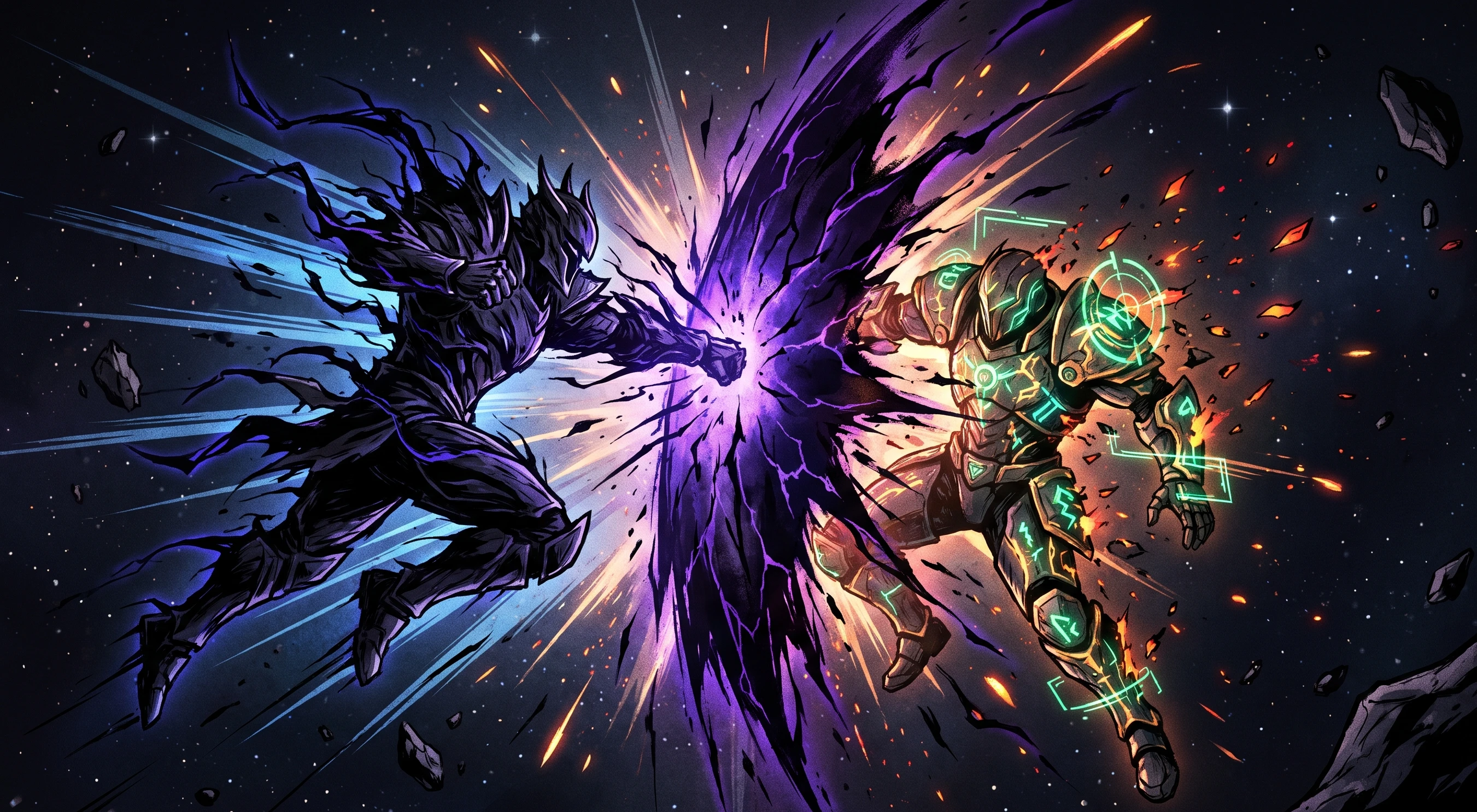 Combat Clarity patch hero art
