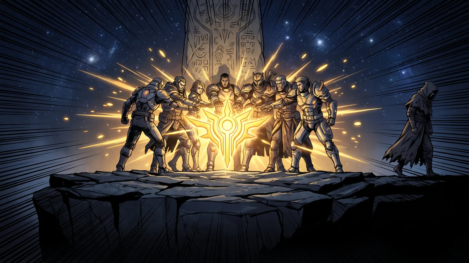 Patch 0.5.0: Guild Petition Polish patch hero art