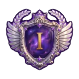 Champion-Liga-Emblem: eine strahlende Champion-Medaille.