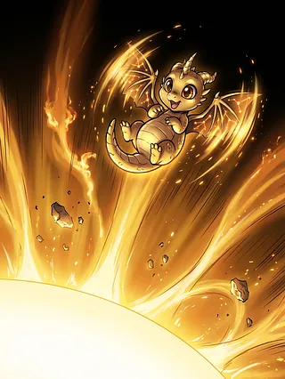 Coronet-Born Hatchling