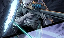 Vacuum-Shear Marksman