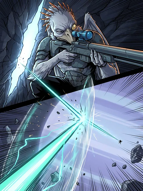 Vacuum-Shear Marksman