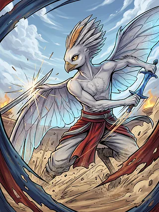 Aetherian Sky-Duelist