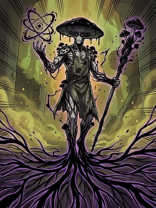 Black-Mycelium Magus