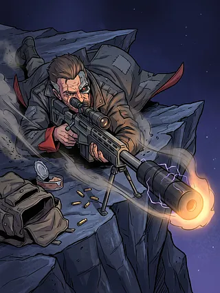 Black-Card Marksman