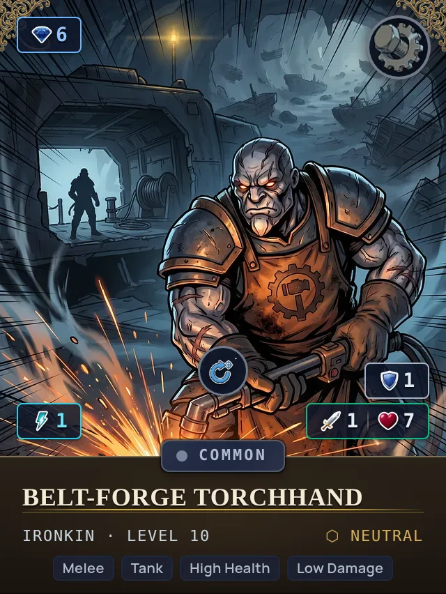 Belt-Forge Torchhand