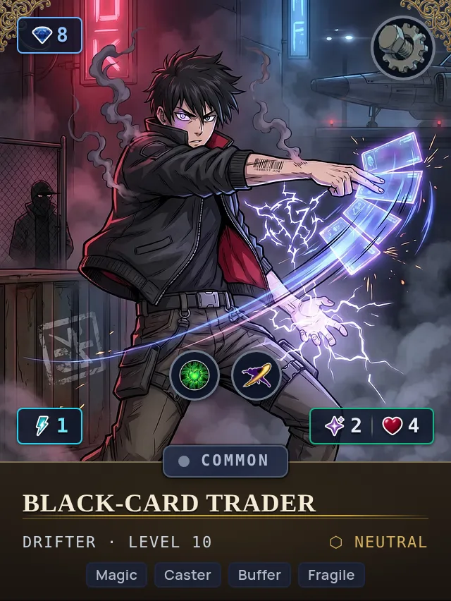 Black-Card Trader