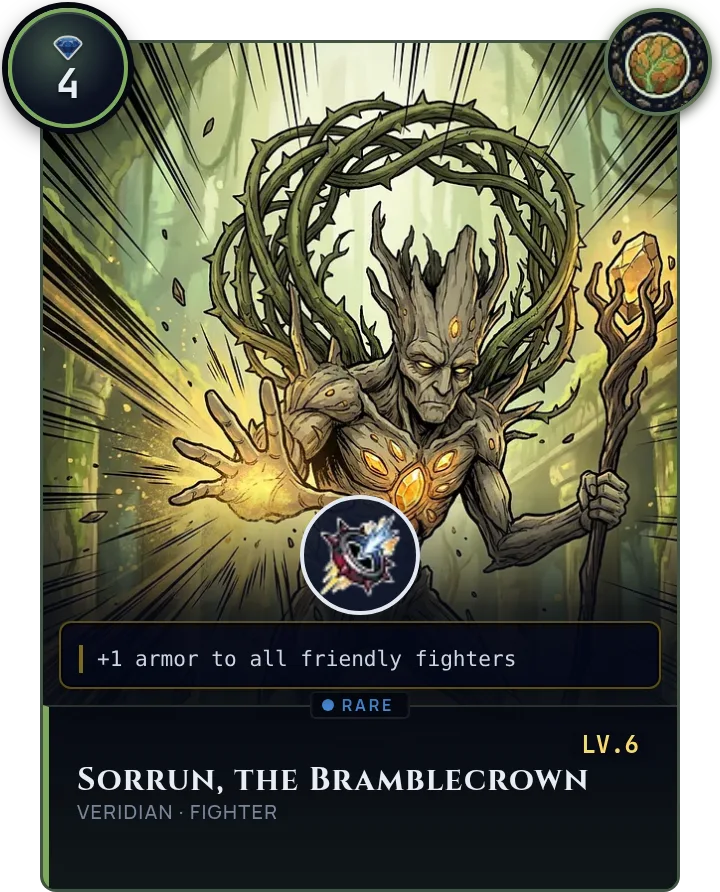 Kommandant: Sorrun, the Bramblecrown