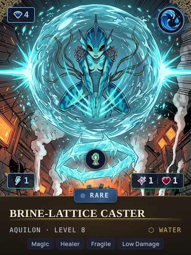 Brine-Lattice Caster