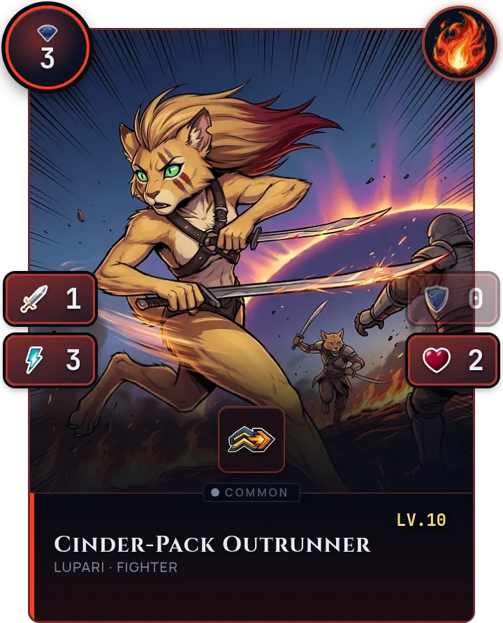 Cinder-Pack Outrunner