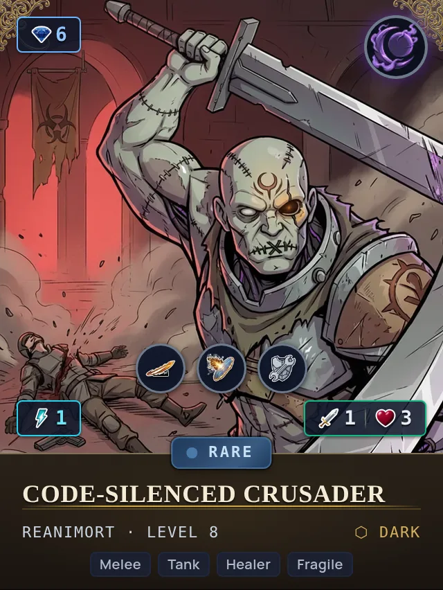 Code-Silenced Crusader
