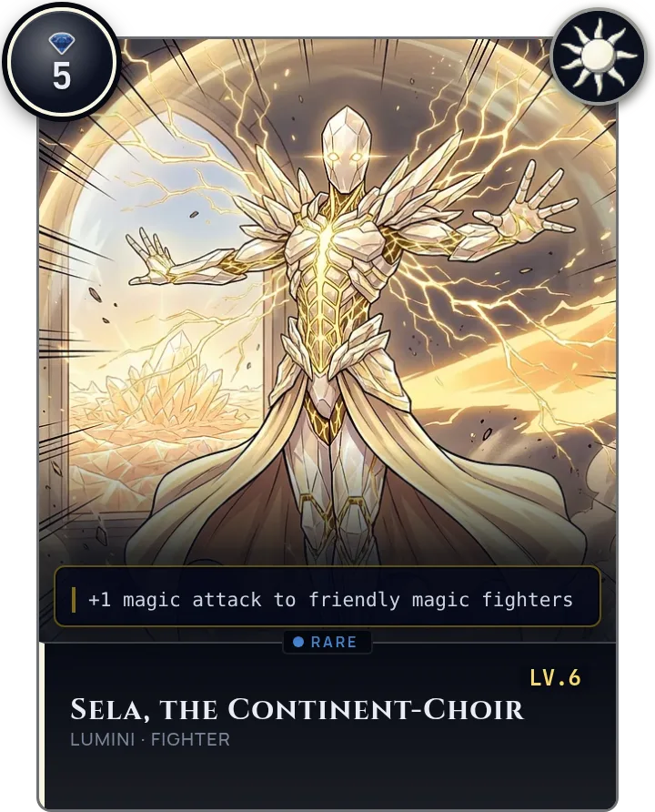 Kommandant: Sela, the Continent-Choir