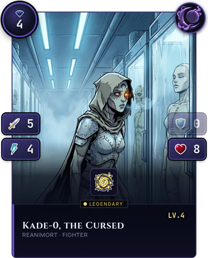 Kade-0, the Cursed