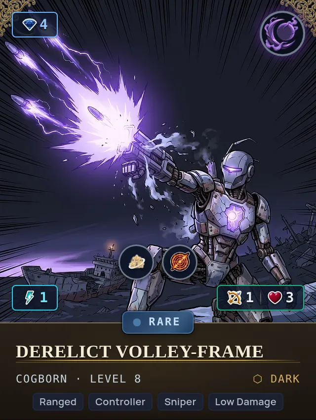 Derelict Volley-Frame