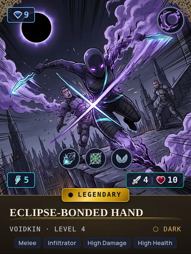 Eclipse-Bonded Hand