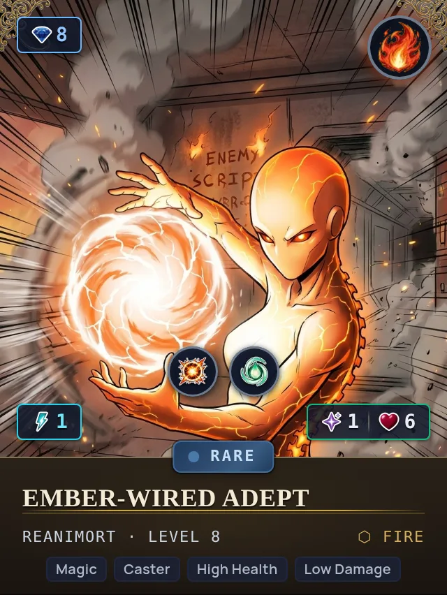 Ember-Wired Adept