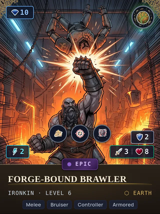 Forge-Bound Brawler