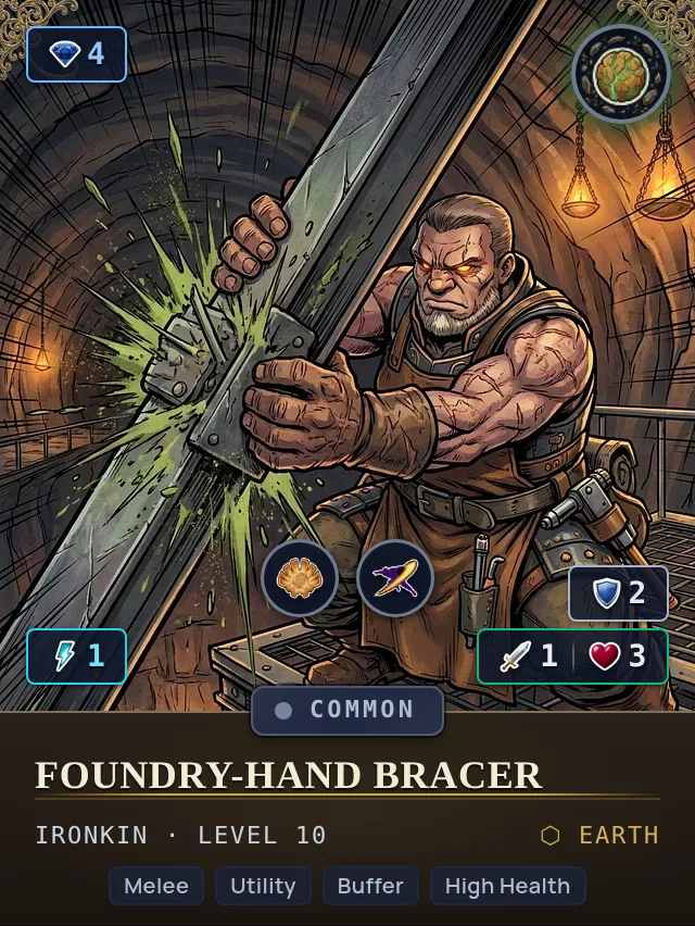 Foundry-Hand Bracer