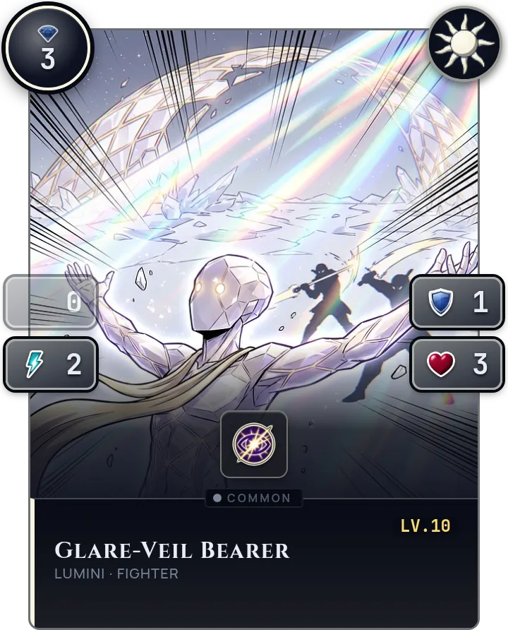 Glare-Veil Bearer