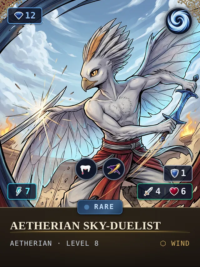 Aetherian Sky-Duelist