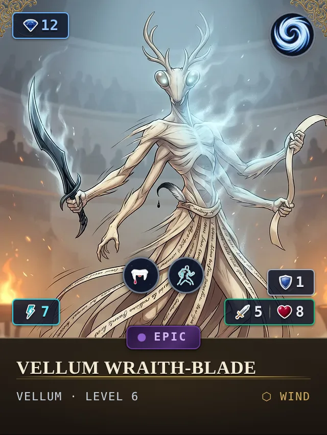 Vellum Wraith-Blade