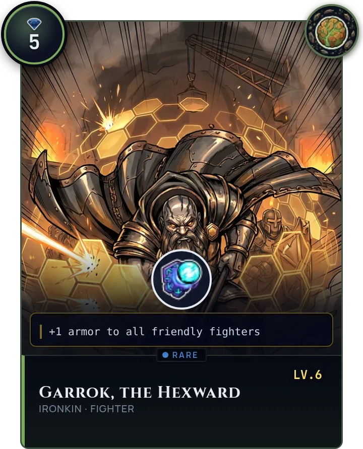 Kommandant: Garrok, the Hexward