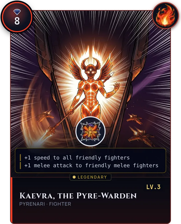 Kommandant: Kaevra, the Pyre-Warden