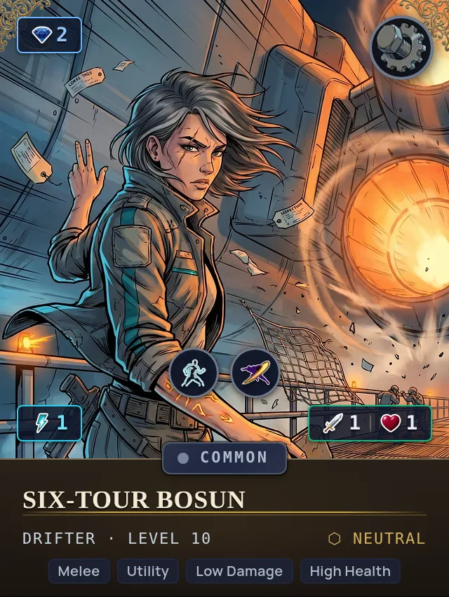 Six-Tour Bosun