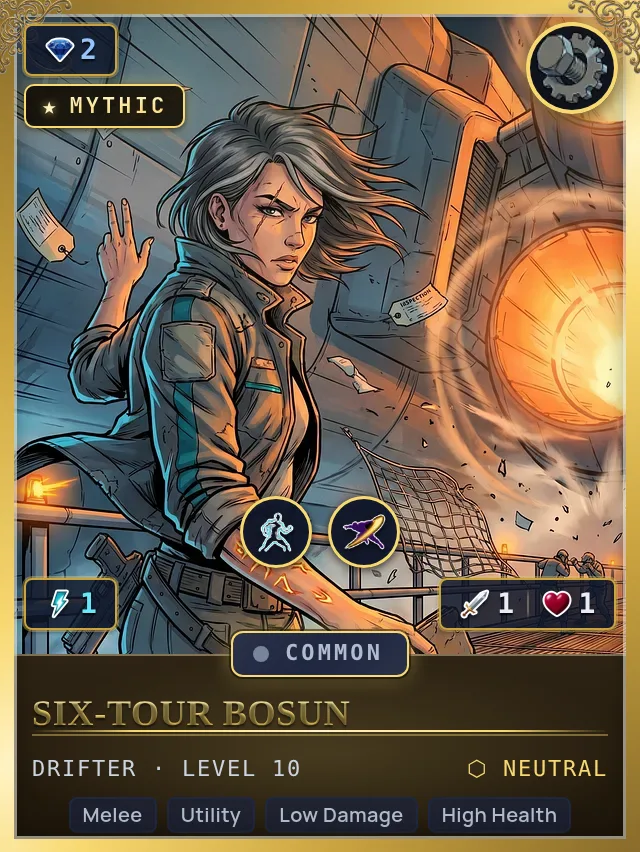 Six-Tour Bosun