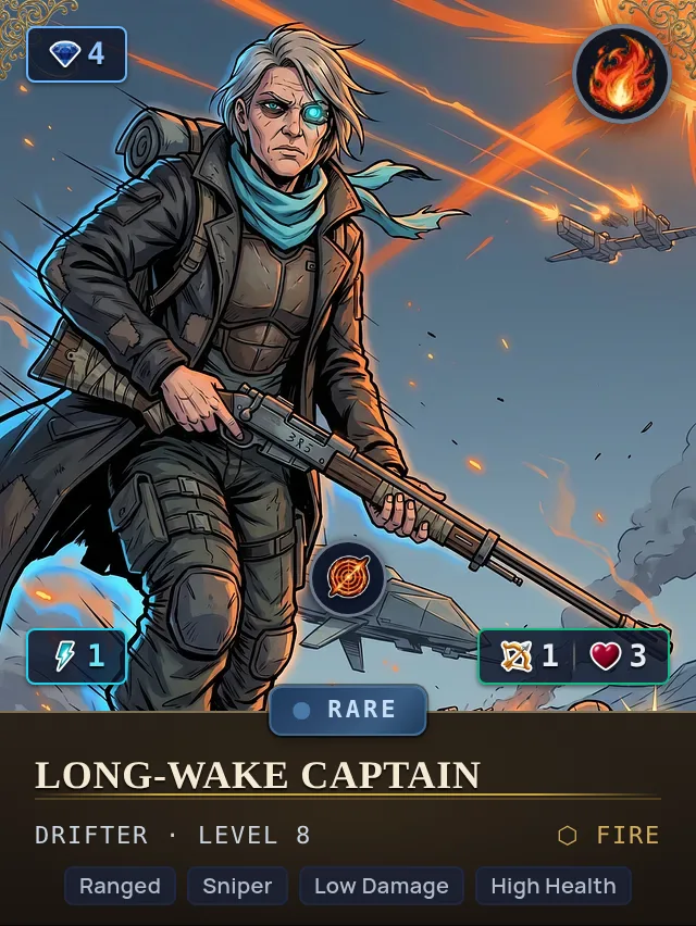 Long-Wake Captain