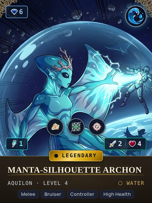 Manta-Silhouette Archon