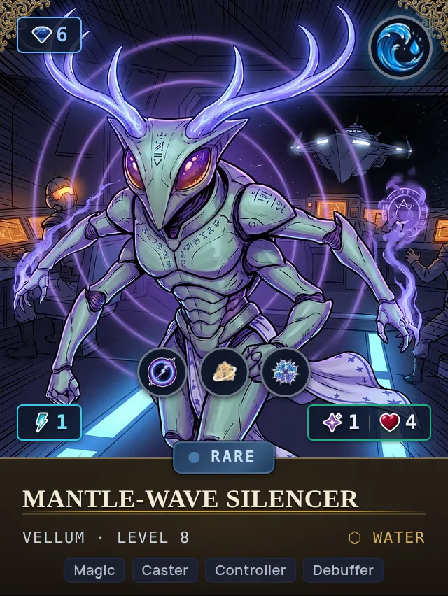Mantle-Wave Silencer