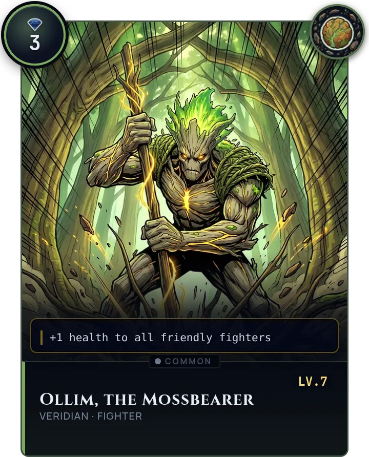 Kommandant: Ollim, the Mossbearer