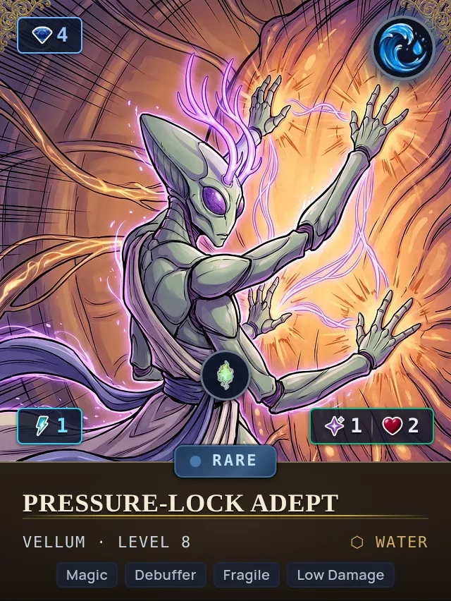 Pressure-Lock Adept