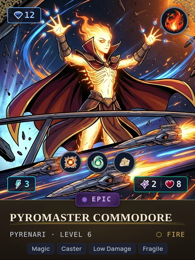 Pyromaster Commodore