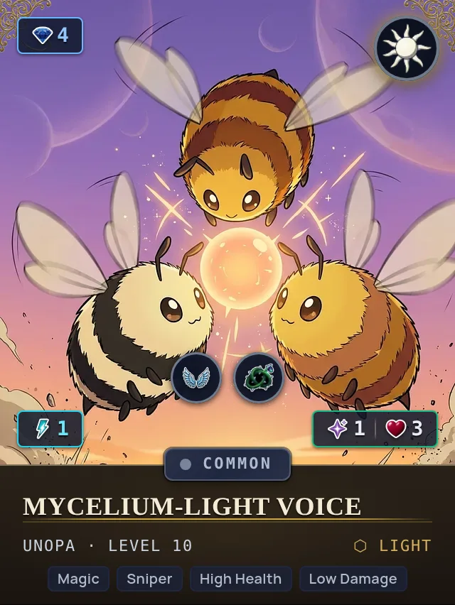 Mycelium-Light Voice