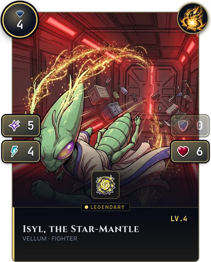Isyl, the Star-Mantle