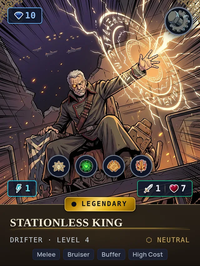 Stationless King