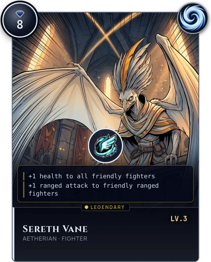 Kommandant: Sereth Vane