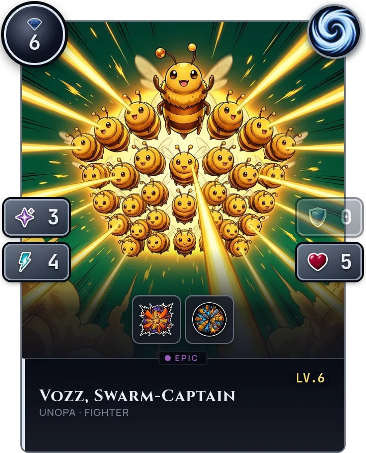 Vozz, Swarm-Captain