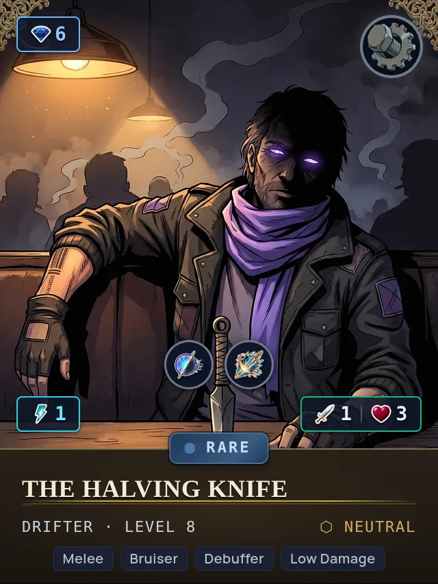 The Halving Knife