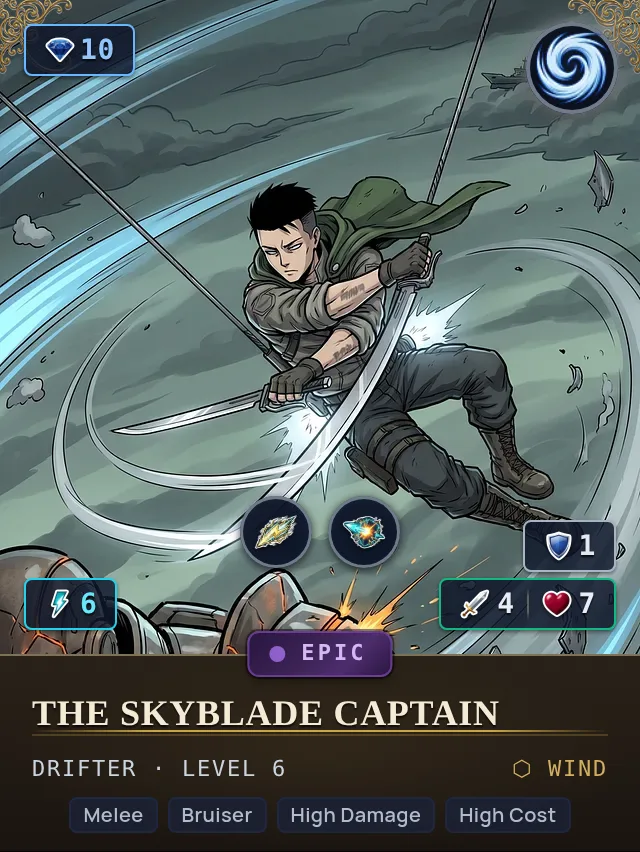 The Skyblade Captain