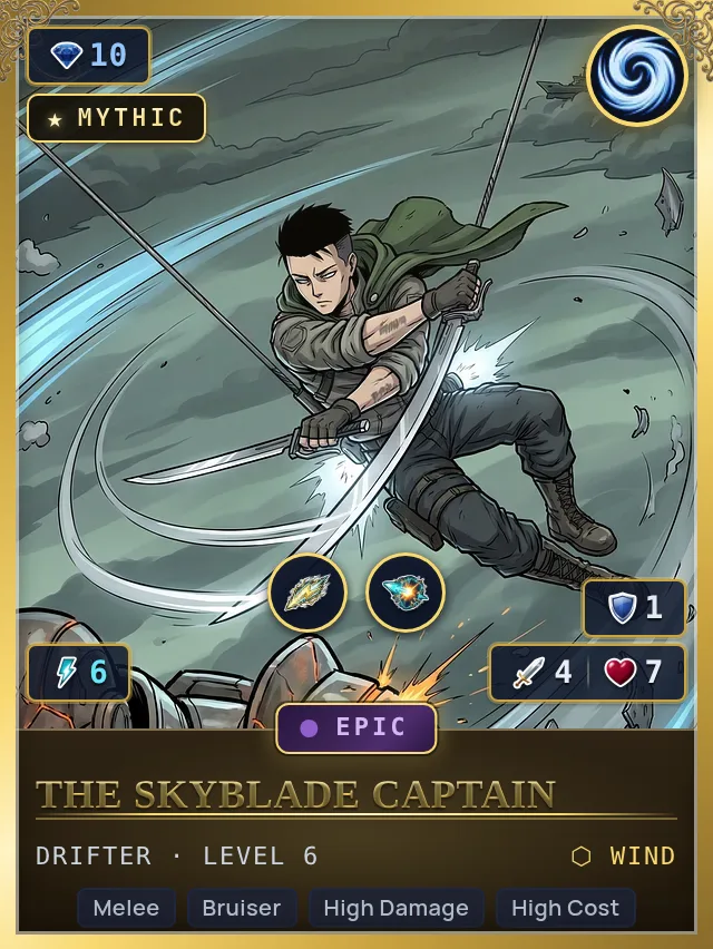 The Skyblade Captain