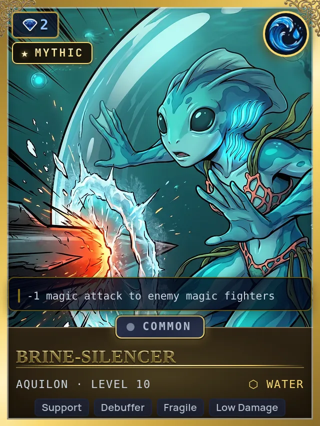 Brine-Silencer