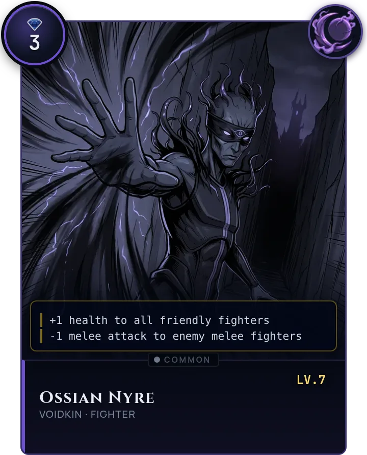 Kommandant: Ossian Nyre