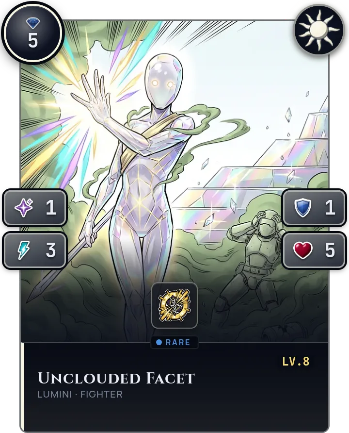 Unclouded Facet