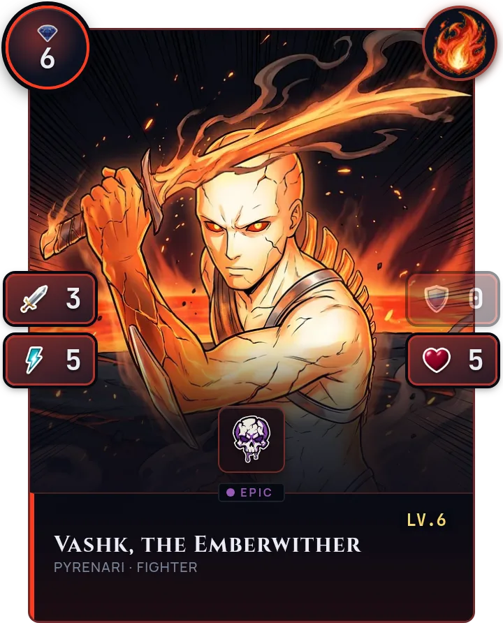 Vashk, the Emberwither
