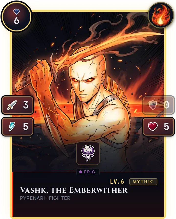 Vashk, the Emberwither